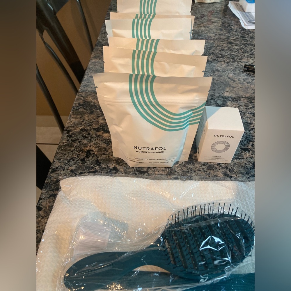 Nutrafol Woman’s Formula unopened pack of 120 pills.